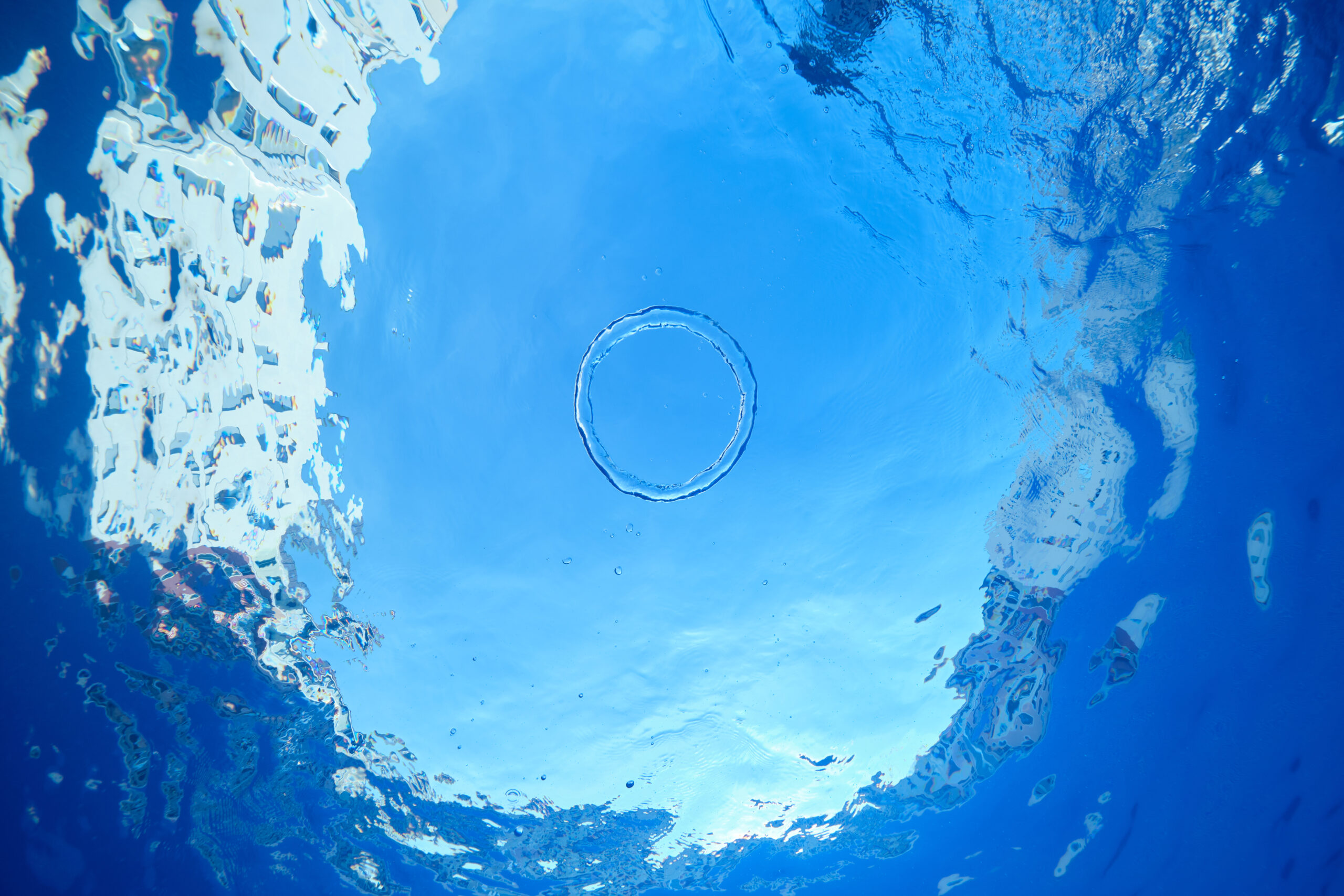 blue clear water with air ring 2022 01 28 10 42 49 utc scaled What Are Carbon Sinks? How Do They Impact Climate Change?