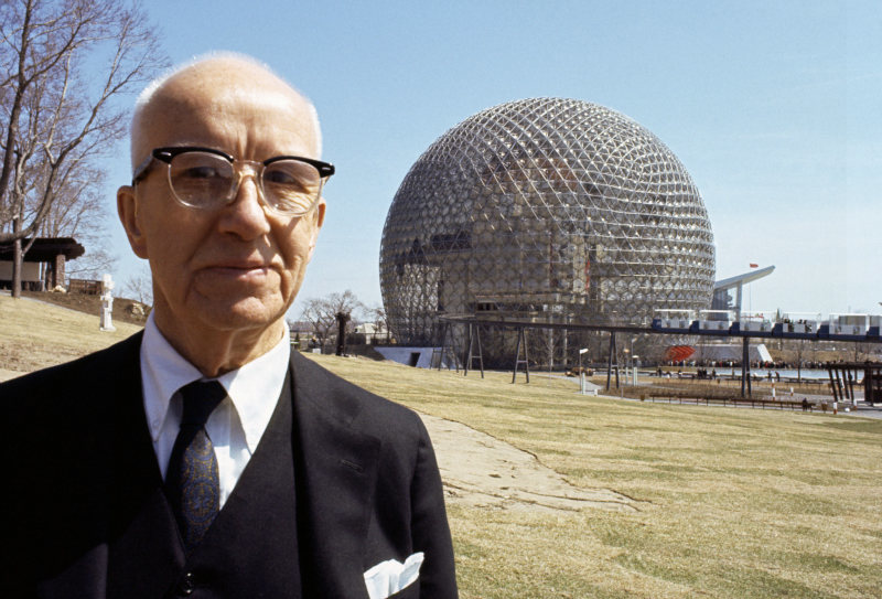 Buckminster Fuller and Montreal World’s Fair Dome courtesy Magnum Photos Beauty in a time of chaos - Top 5 Happy Eco News - 2020-06-01