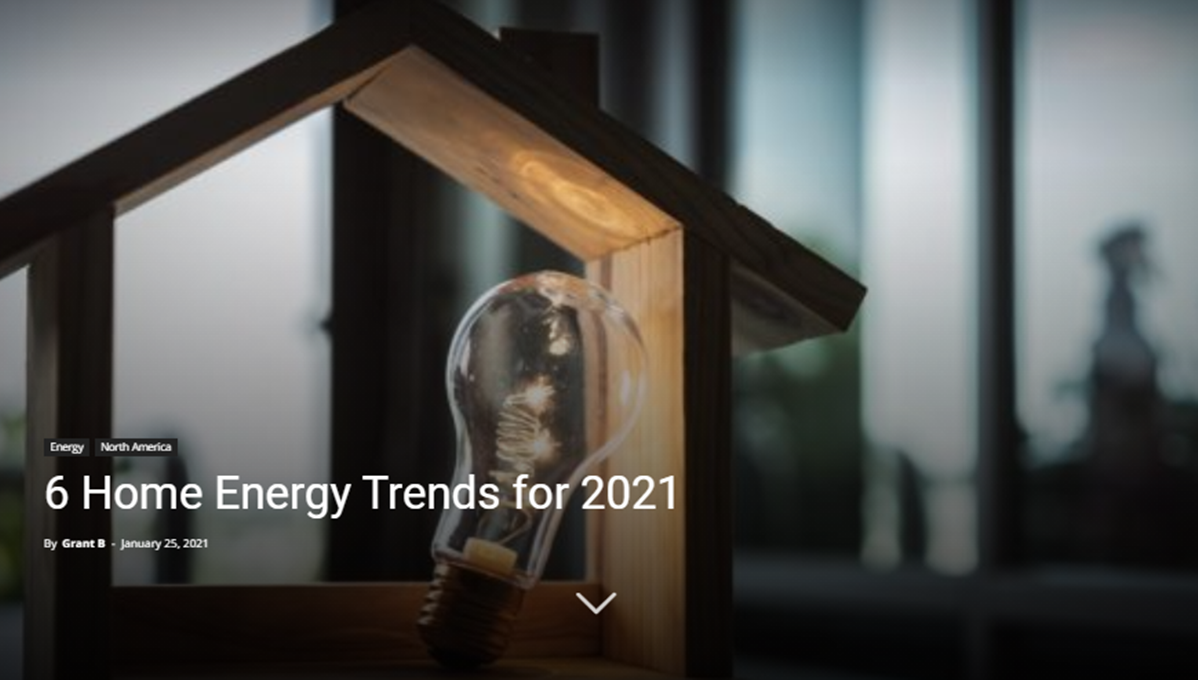 6 Home Energy Trends for 2021 Big Cat Comeback, World's First Home Hydrogen Battery - Top 5 Happy Eco News – 2021-02-08