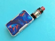 electronic cigarette on blue background t20 JzYrak Recycling Mystery: Vapes and Vaping Products