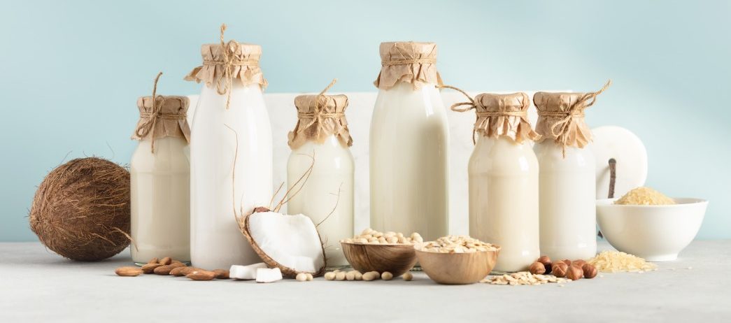 milk vegan non dairy milk lactose free almond coconut rice hazelnut oat alternative bottle beverage t20 PJm8vp e1668206752804 Lab-grown dairy is the future of milk, researchers say