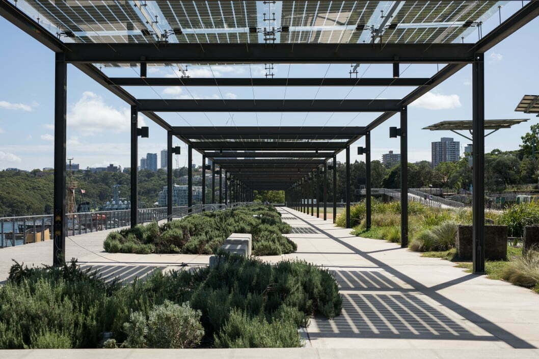enjoy concrete path grass leisure summer skyline square footpath day walk fence boardwalk pedestrian t20 G0a1yR The Future of Agriculture Combined With Renewable Energy Finds Success at Jack’s Solar Garden