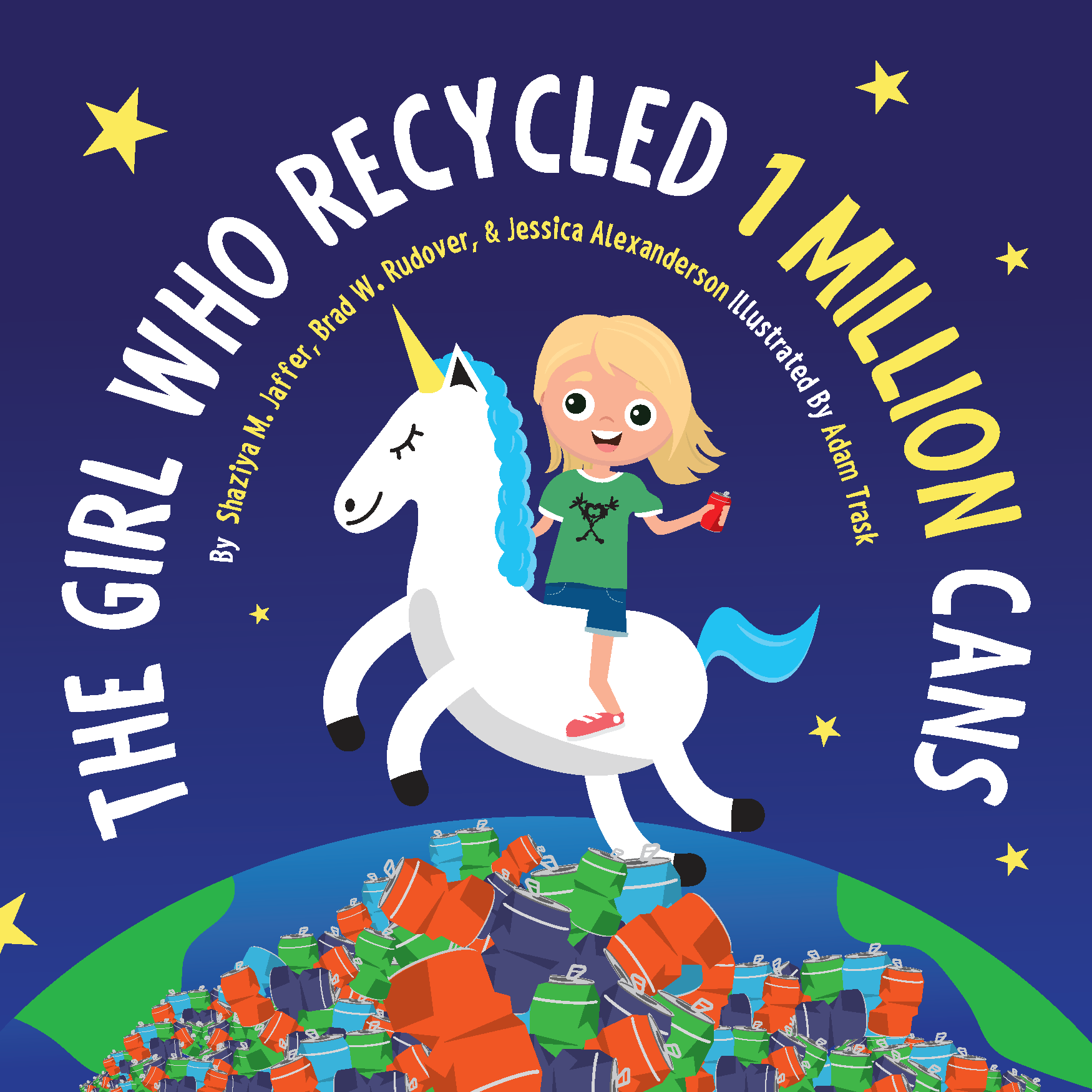 1 M Cans spreads front cover Page 01 Let's Make Recycling Fun and Easy for Kids