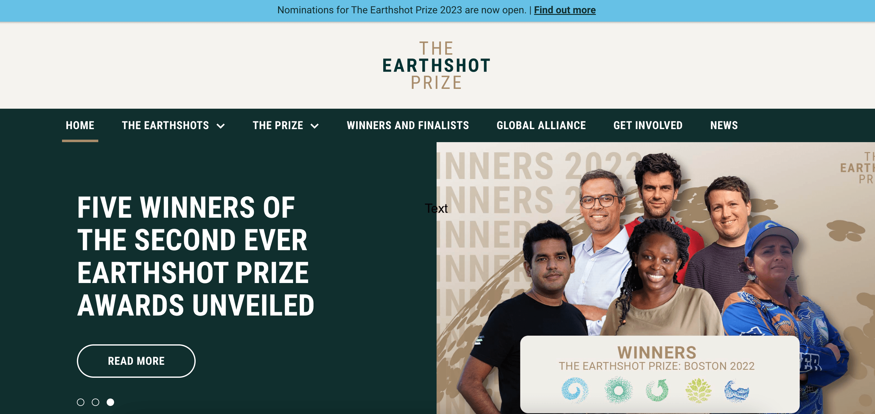 Screen Shot 2023 01 06 at 4.15.26 PM 2022 Earthshot Prize Winners