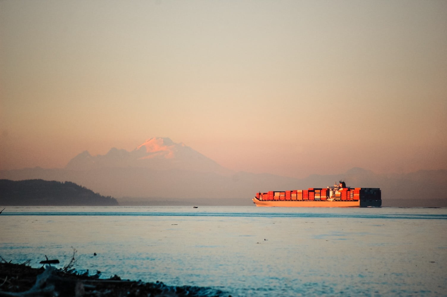 containers shipping containers in the puget sound in seattle washington t20 PQgQ9Q How Floating Battery Buoys Could Curb Shipping Emissions in Ports.