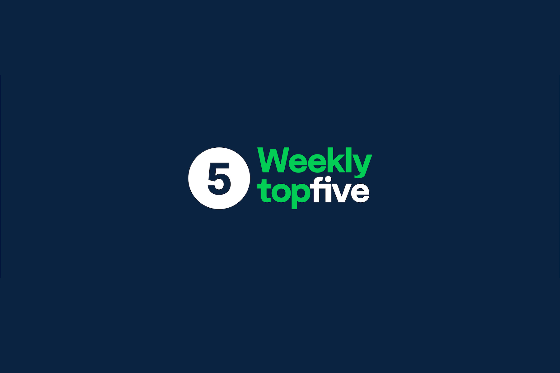 top 5 The Top 5 Happy Eco News Stories for May 1st, 2023
