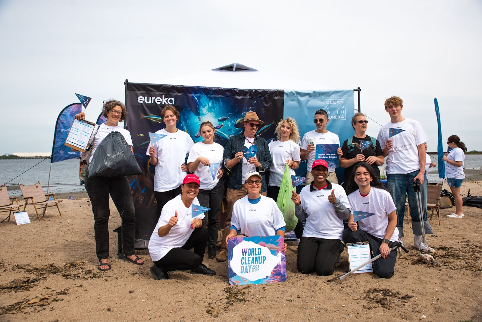 A Coastal Commitment: Eureka and Jamaica Bay's Cleanup Kick-off World Cleanup Day.