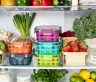 Organizing your fridge to reduce carbon emissions.