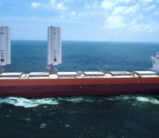 The newest clean shipping technology is sails, but these high-tech devices aren’t made of fabric and ropes.